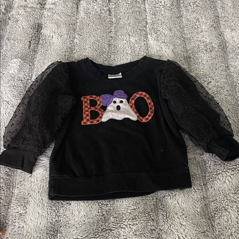 TODDLER GIRL HALLOWEEN SWEATSHIRT